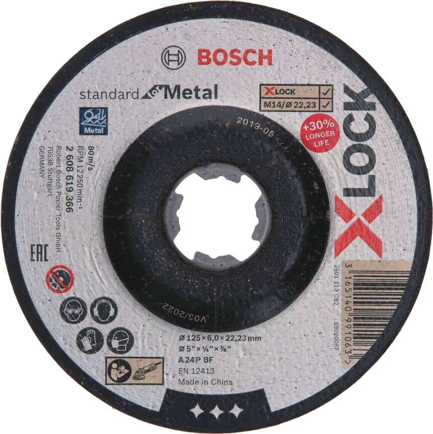 Bosch Accessoires X-Lock | SFM | 115X6mm | Afbraamschijf 2608619365