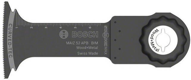 Bosch BIM invalzaagblad MAII 52 APB Wood and Metal starlock Max | 2608662574