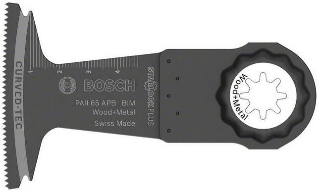 Bosch BIM invalzaagblad PAII 65 APB Wood and Metal starlock Plus | 2608662564
