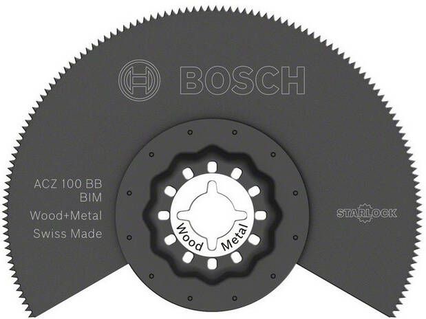 Bosch Accessoires BIM segmentzaagblad ACZ 100 BB Wood and Metal starlock | 2608661633