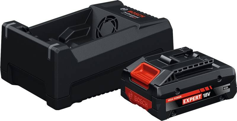 Bosch Blauw Accu Starterset EXBA18V-40 | 1x EXBA18V-40 + Lader GAL 12V 18V-80 1600A0373M
