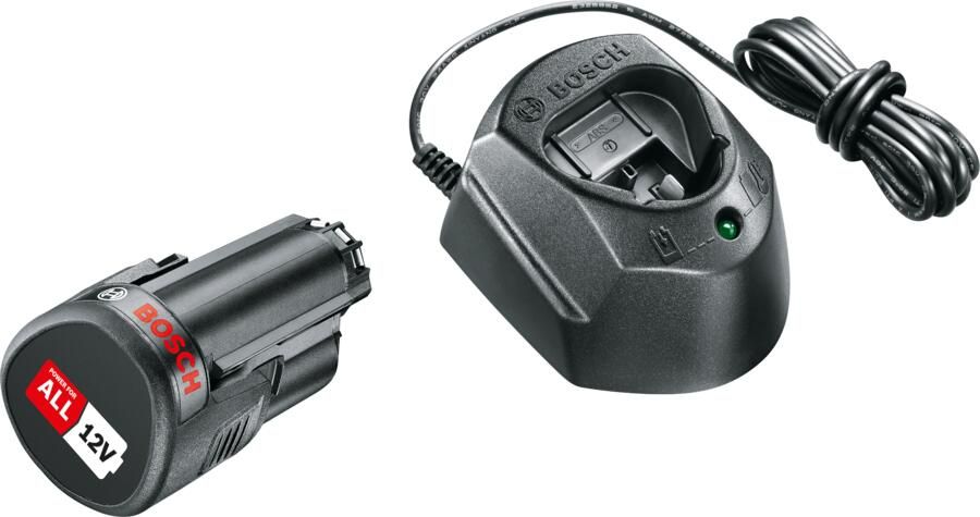 Bosch Blauw Bosch Groen Starter Set 12 V PBA 12V 1 5Ah O-A + GAL1210 voor 12 volt (Bosch Groen) 1600A01L3D