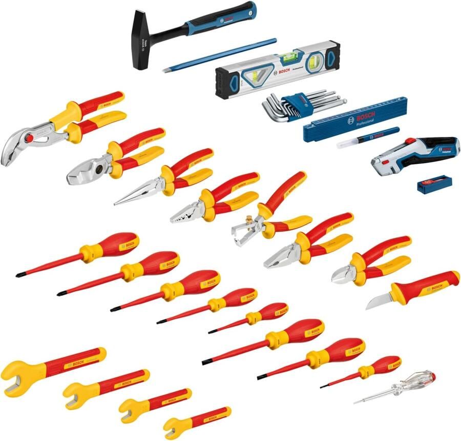 Bosch Blauw Elektricienskoffer | 37-delig 1600A02NG4