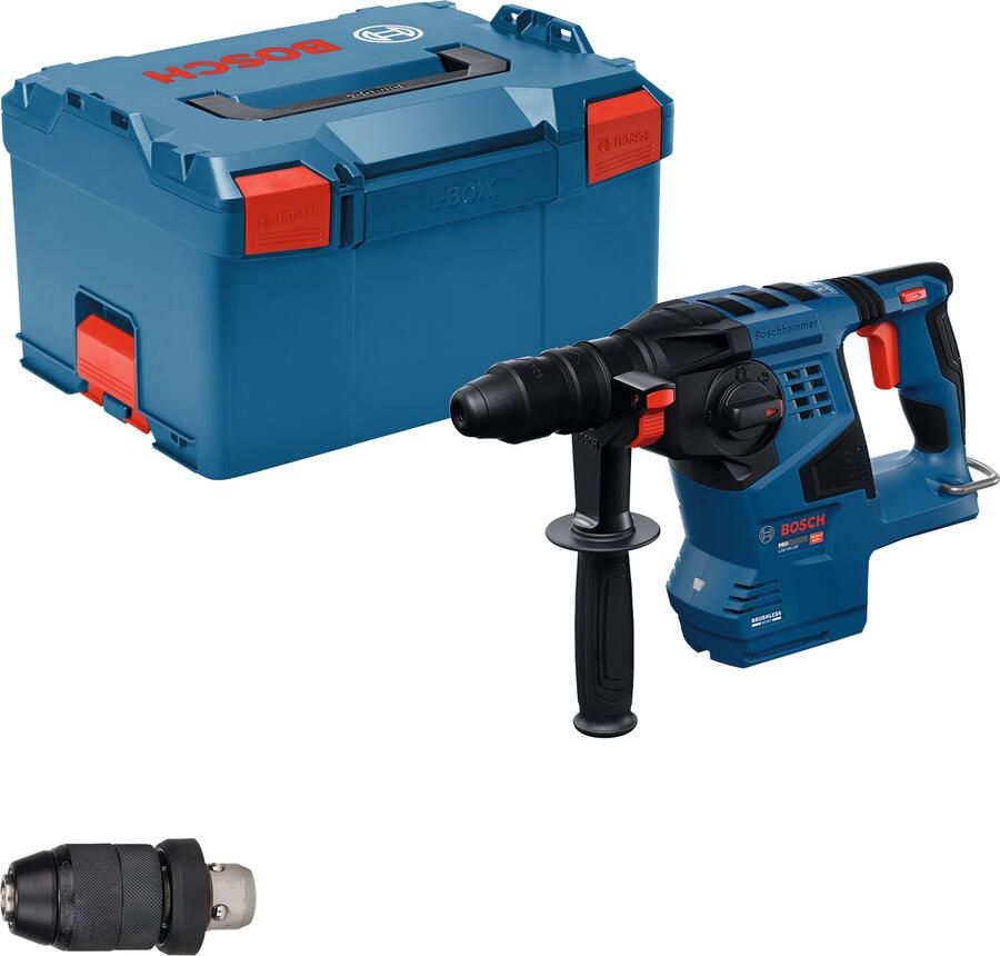 Bosch Blauw GBH 18V-28 F Accu boorhamer 18V | Zonder accu en lader | In L-Boxx 0611921100