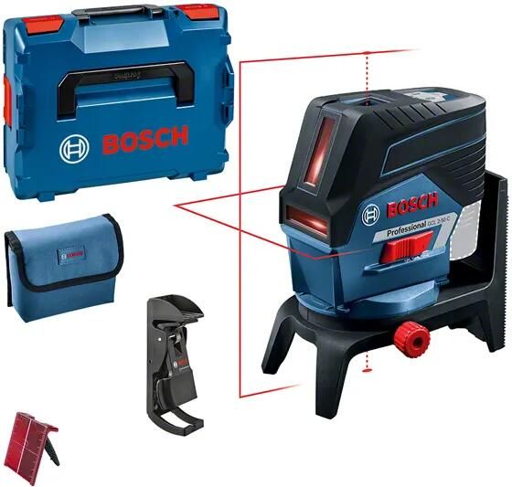 Bosch Blauw GCL 2-50 C Professional Lijnlaser + Muurhouder BM 3 Click & Go | Zonder accu's en lader in L-boxx 0601066G08 - Foto 2