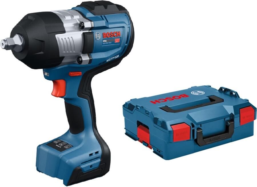 Bosch Blauw GDS 18V-1400 Accu slagmoeraanzetter 18V | Zonder accu en lader | In L-Boxx 06019R5001
