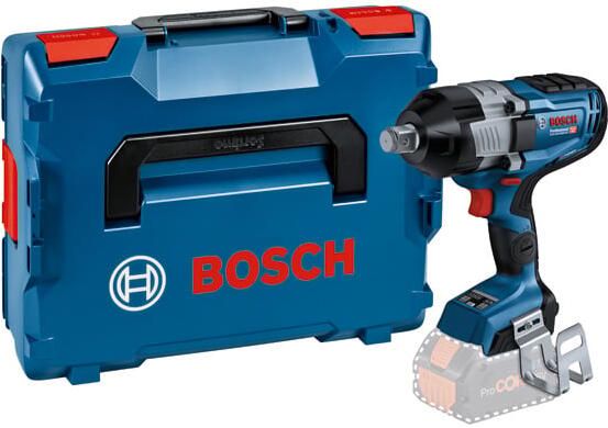 Bosch Blauw GDS 18V-1600 HC Professional | Accu Slagmoersleutel | met Bluetooth-module | Excl. Accu en lader | In L-Boxx 136 06019M1001