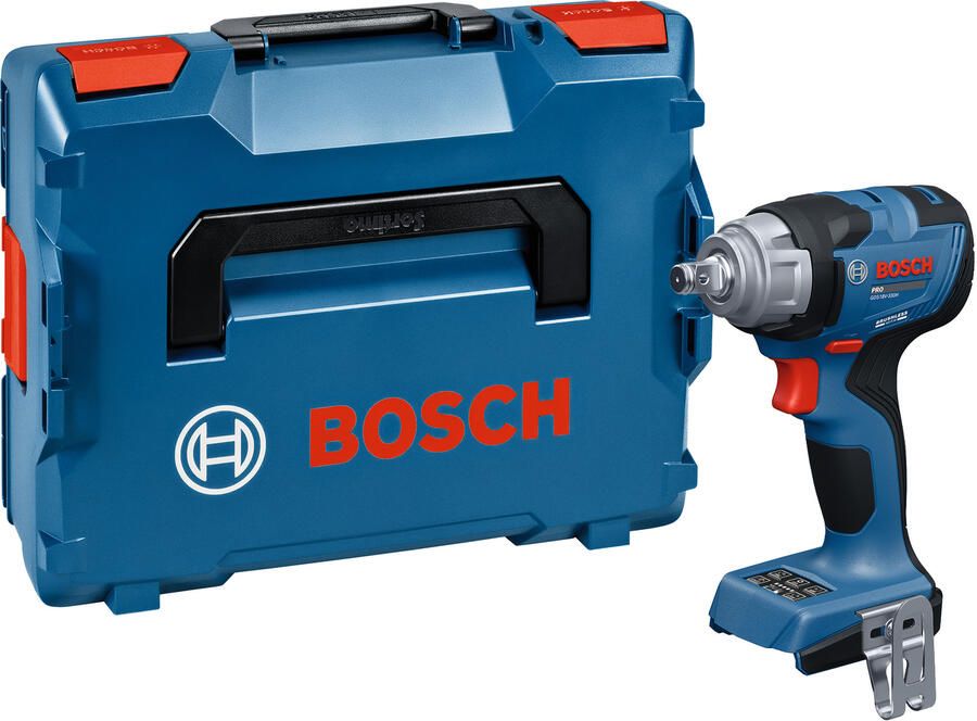 Bosch Blauw GDS 18V-330 H Accu slagmoeraanzetter 18V | Zonder accu en lader | In L-Boxx 06019L5201