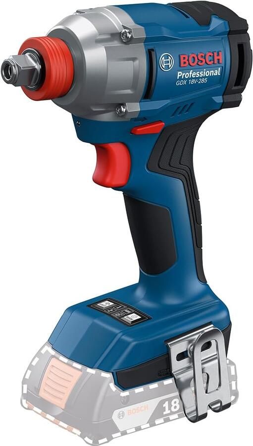 Bosch Blauw GDX 18V-285 Accu slagschroevendraaier slagmoeraanzetter Body | Exclusief Accu's en Lader 06019N2120