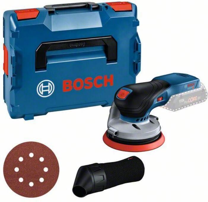 Bosch Blauw GEX 18V-125 Professional | Accu-excenterschuurmachine | 18V | Body | Zonder Accu's & Laders | In L-Boxx 0601372200