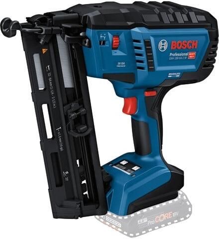 Bosch Blauw GNH 18V-64-2 M Professional | Accu Tacker | Excl. Accu en lader | In doos 0601482000