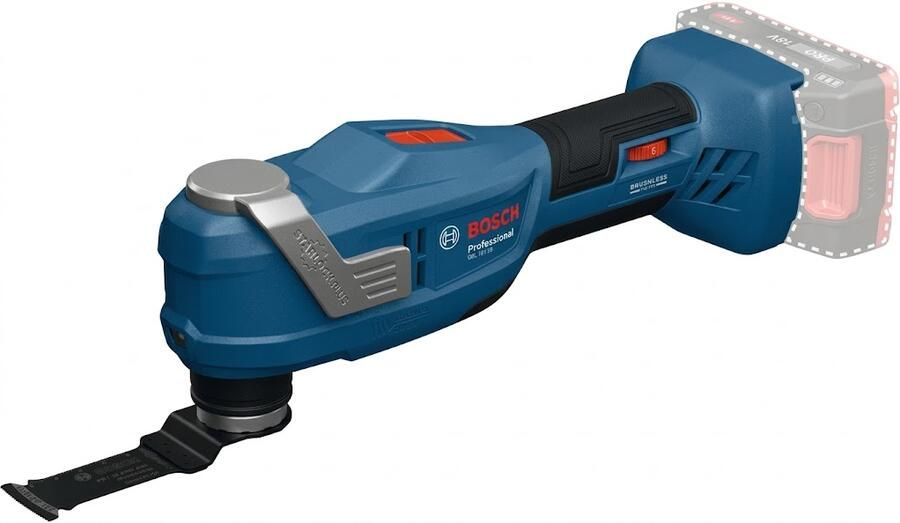 Bosch Blauw GOP 18V-30 Professional Accu Multitool 18V Body | zonder accu's en lader 06018G3000