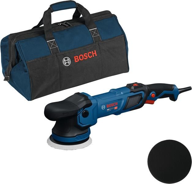 Bosch Blauw GPX9-125S Polijstmachine (Steunpad polijstpad tas) 06013B1000
