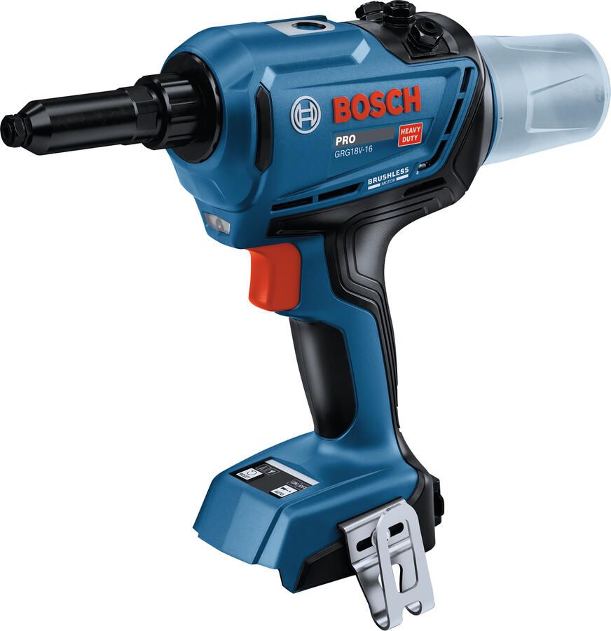 Bosch Blauw GRG 18V-16 Accu popnageltang 18V | Zonder accu en lader | In doos 06019K5003