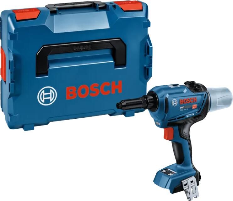 Bosch Blauw GRG 18V-16 Accu popnageltang 18V | Zonder accu en lader | In L-Boxx 06019K5005