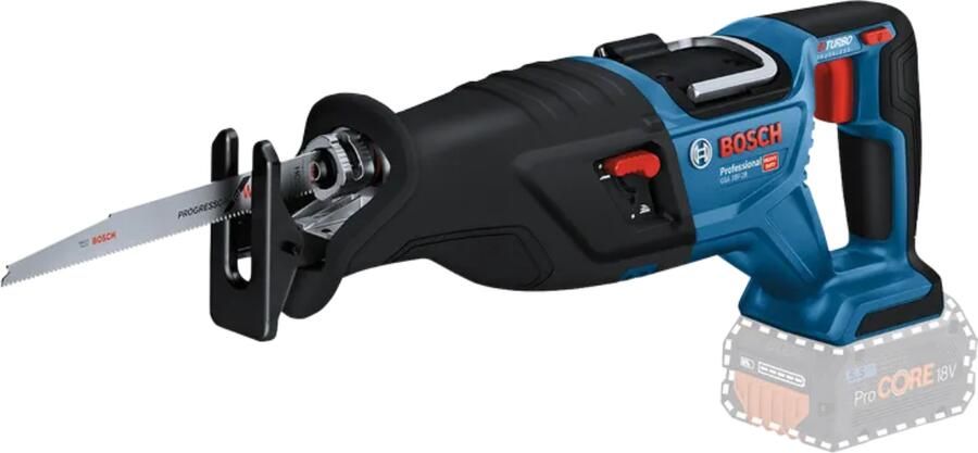 Bosch Blauw GSA 18V-28 | 18V Accu Reciprozaag | Excl. accu's en lader | + 2 zaagbladen 06016C0000