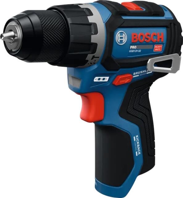 Bosch Blauw GSB 12V-32 Accu klopboorschroefmachine 12V | Zonder accu en lader | In doos 06019G9500