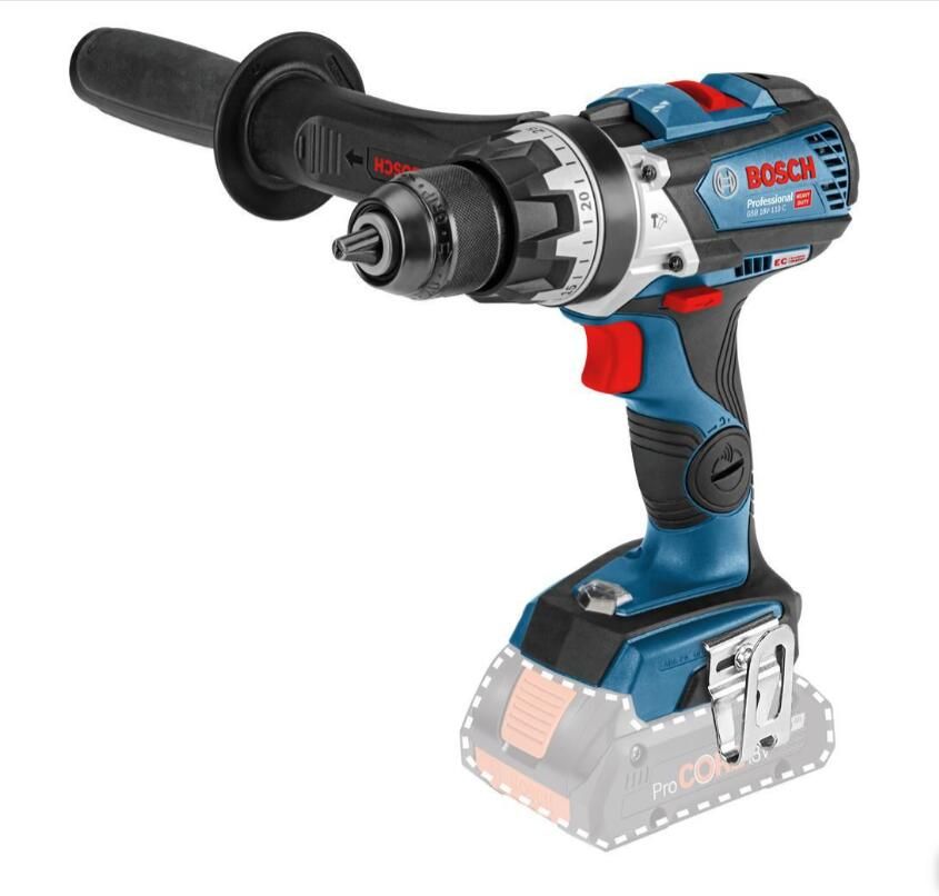 Bosch Blauw GSB 18V-110 C | Solo | Accuklopboor schroefmachine | zonder accu's en lader 06019G0309