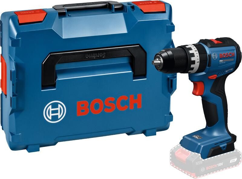Bosch Blauw GSB18V-52 Accu-klopboorschroevendraaier (zonder accu lader) in L-boxx 06019S0121