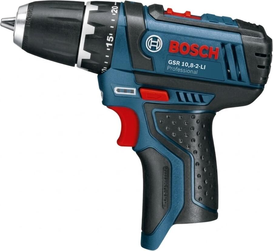 Bosch Blauw GSR 12V-15 accu boorschroevendraaier | zonder accu's en lader 0601868101