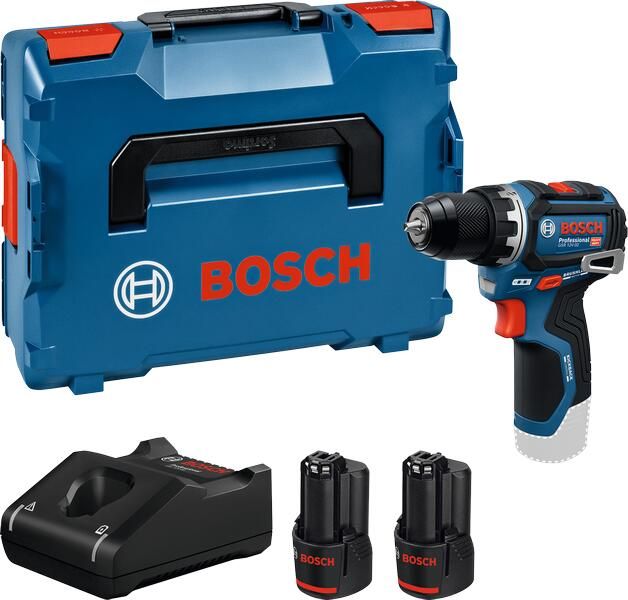Bosch Blauw GSR12V-32 Accu schroefboormachine (2x GBA 12V 3 0 Ah lader GAL12V-40) 06019N7007
