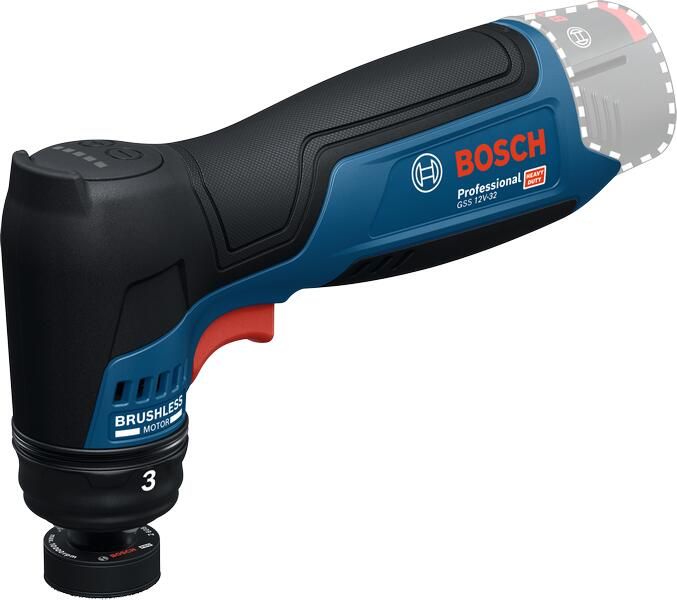 Bosch Blauw GSS12V-32 Accu excentrische schuurmachine (zonder accu lader steunpad) 06019L1003
