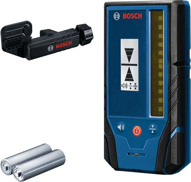 Bosch Blauw LR3-2 Laserontvanger (houder 2x LR6 (AA) batterijen) 0601069U00