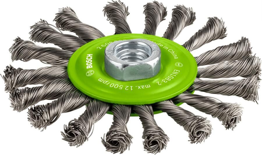 Bosch Blauw PRO Stainless Steel heavy schijfborstel 115x0.5 mm Thread 2608622106