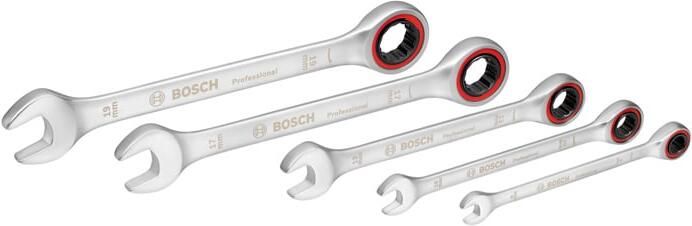 Bosch Blauw Ratelsleutelset | 5-delig | Professional 1600A02Z3D