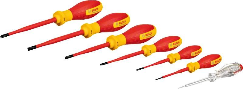 Bosch Blauw Schroevendraaierset SL PH 7st. VDE 1600A02NF7