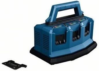 Bosch Blauw GAL 18V6-80 Oplader | Voor 6 accu&apos;s | 8A | 1600A01U9L | 1600A01U9L