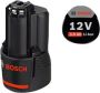 Bosch Blauw GBA 12V 3.0 Ah Li-Ion Accu 1600A00X79 - Thumbnail 1