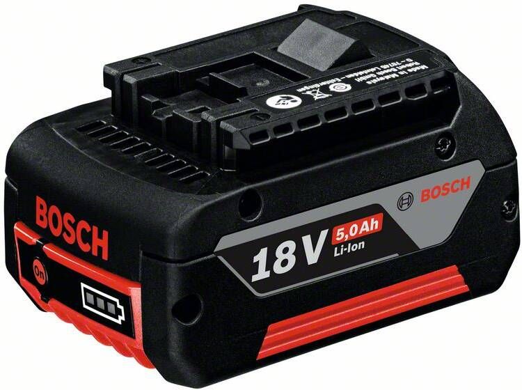 Bosch Blauw GBA 18 V 5 0 Ah M-C | Li-Ion accu 5.0Ah 1600A002U5