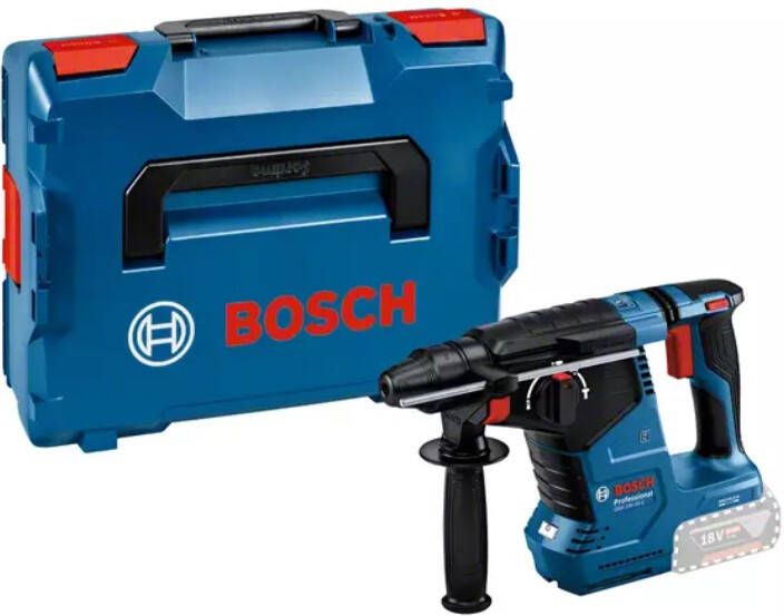 Bosch Blauw GBH 18V-24C Professional Accu Boorhamer | SDS-plus | Zonder accu en lader | In L-Boxx 0611923001
