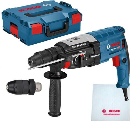Bosch Blauw GBH 2-28 F Combihamer SDS-plus + snelspanboorkop in L-Boxx 0611267601