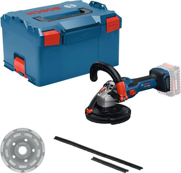 Bosch Blauw GBR 18V-15 S Accubetonslijper | Solo in L-Boxx | Zonder Accu en Lader 0601776201