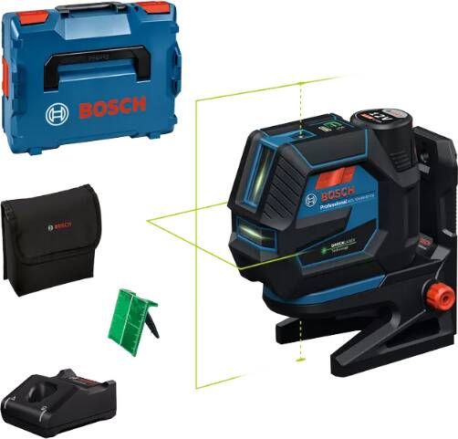 Bosch Blauw GCL 12V-50-22 CG Professional Lijnlaser | in L-BOXX 136 met 1 x accu GBA 12V 2.0Ah 0601066S02