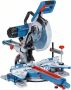 Bosch Blauw GCM 350-254 afkortzaag met grote zaagcapaciteit | 254mm 1800w 0601B22600 - Thumbnail 2