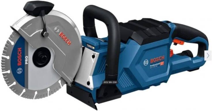 Bosch Blauw GCS 18V-230 Accu Doorslijpmachine 06013B0000