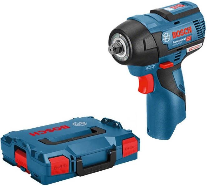 Bosch Blauw GDS 12V-115 Professional Accudraaislagmoeraanzetter SOLO | zonder accu&apos;s en lader in L-boxx 06019E0102