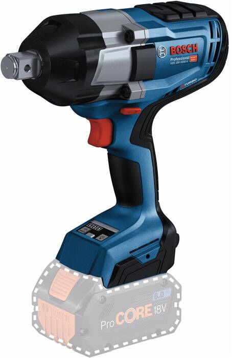 Bosch Blauw GDS 18V-1050 H | Professional Slagmoeraanzetter | excl. accu&apos;s en lader 06019J8500