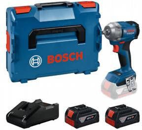 Bosch Blauw GDS 18V-350 Accu Slagmoeraanzetter | 350 Nm | Incl. accu&apos;s en lader 06019M5022