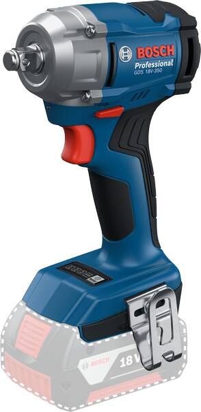 Bosch Blauw GDS 18V-350 Accu slagmoeraanzetter | Exclusief Accu&apos;s en Lader 06019M5020