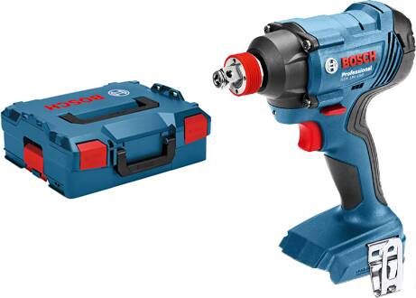 Bosch Blauw GDX 18V-180 Professional slagschroevendraaier slagmoeraanzetter | zonder accu&apos;s en lader in L-boxx