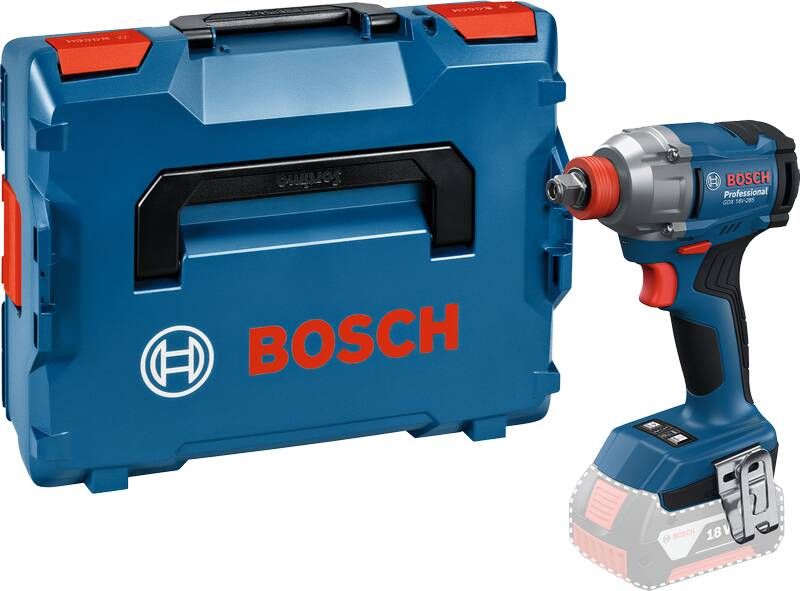 Bosch Blauw GDX 18V-285 Accu slagschroevendraaier slagmoeraanzetter | Exclusief Accu&apos;s en Lader 06019N2100