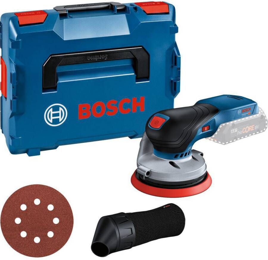 Bosch Blauw GEX 12V-150-3 Accu-excenterschuurmachine | Solo in L-Boxx | Zonder Accu en Lader 0601373301
