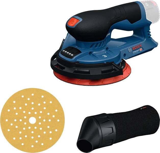 Bosch Blauw GEX 12V-150-3 Accu-excenterschuurmachine | Solo | Zonder Accu en Lader 0601373300