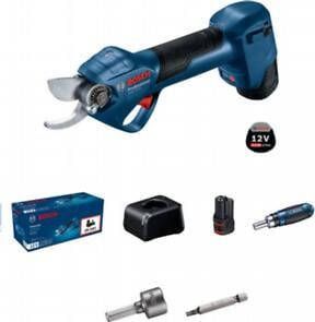 Bosch Blauw GGP 12V-25 Accu Snoeischaar | Incl. 2x GBA 12v 3.0Ah & GAL 12v-20 06008D8100