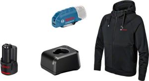 Bosch Blauw GHH 12 + 18V XA | Verwarmde hoody M | Incl. accu & lader