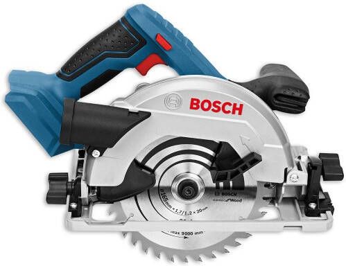 Bosch Blauw GKS 18V-57 18V Li-Ion Accu cirkelzaag body 165mm 06016A2200